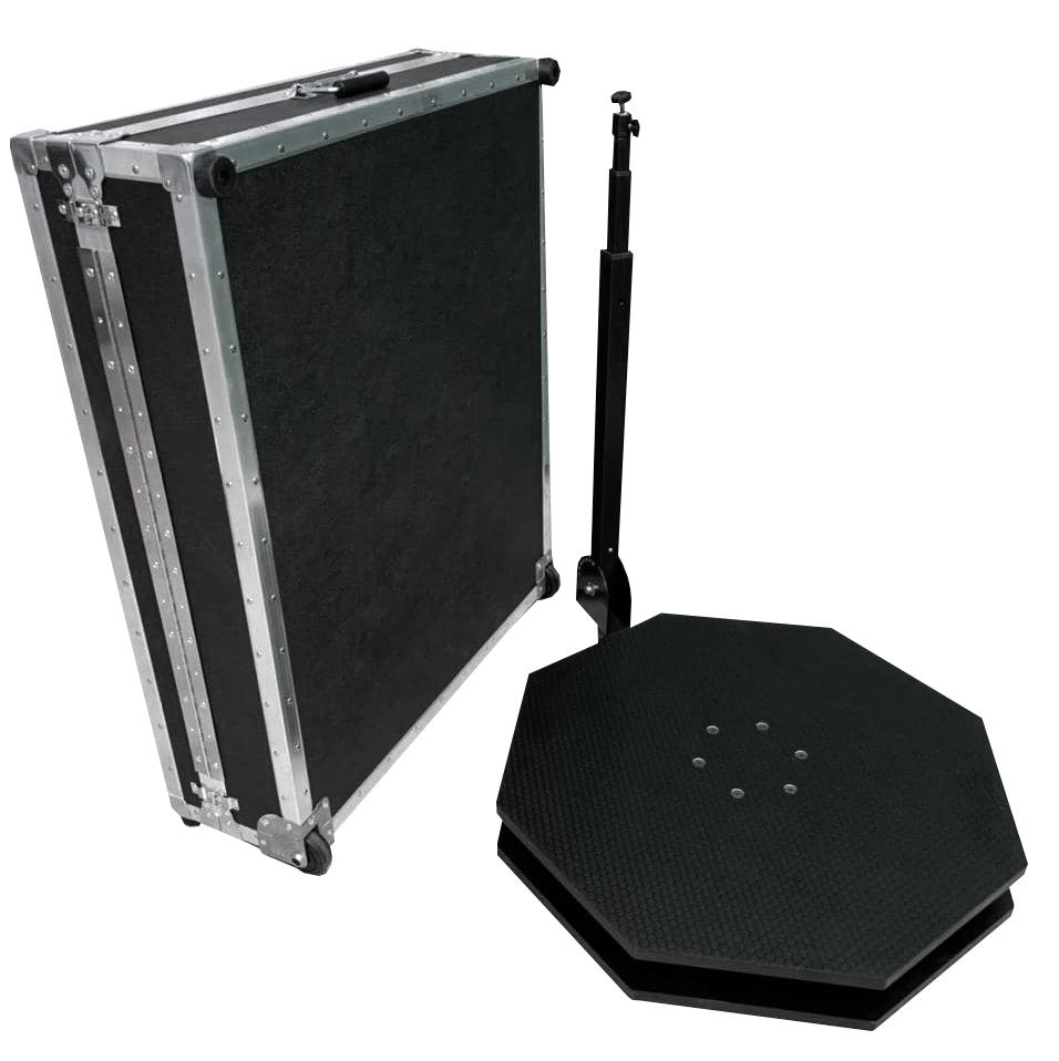 REVOSPIN OM-4 OCTAGON 360 PHOTO BOOTH PREMIUM PACKAGE (MANUAL SPIN) - VS Booths 360