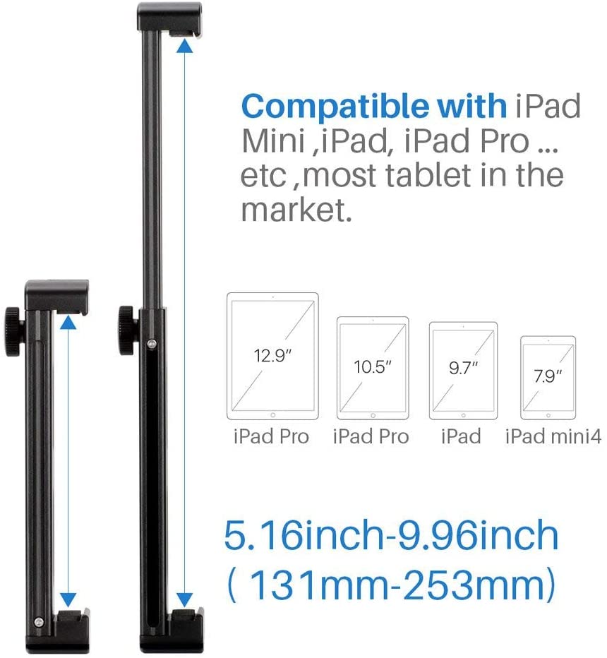 iPad Holder Only - Compatible for iPad Mini, iPad, iPad Pro, and More Tablets - VS Booths 360