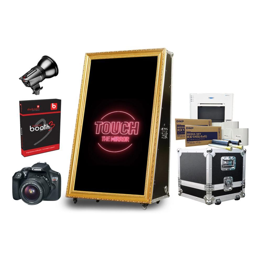 PMB100 Road Case Mirror Booth Premium Package VS Booths 360