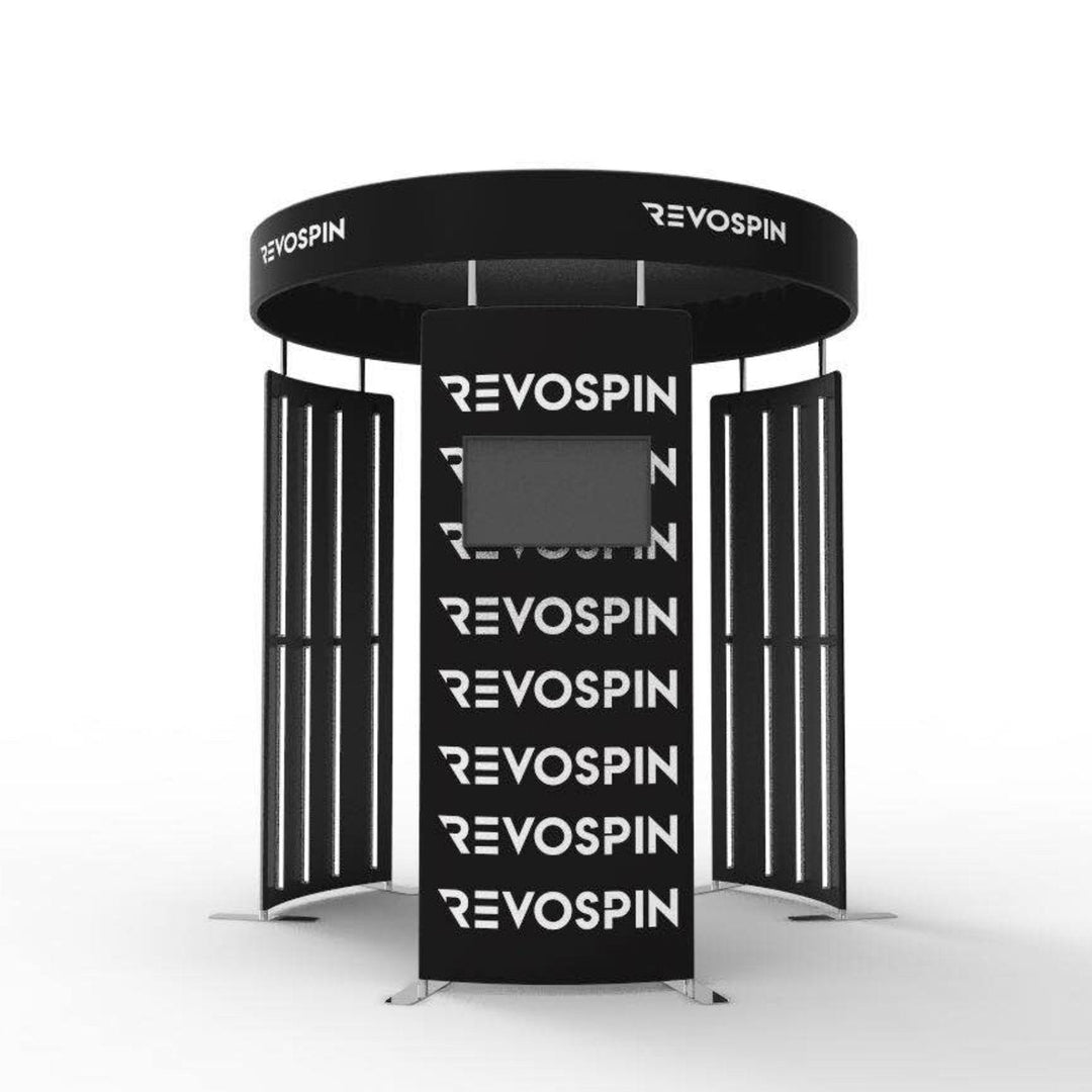 RevoSpin 360 Deluxe LED Photo Booth Enclosure - VS Booths 360
